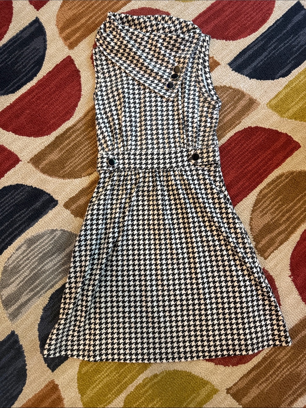 ModCloth Houndstooth Dress, size 8/medium
